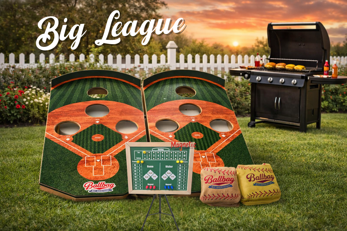 Big League Set | Ballbag Toss Game Set + Bags